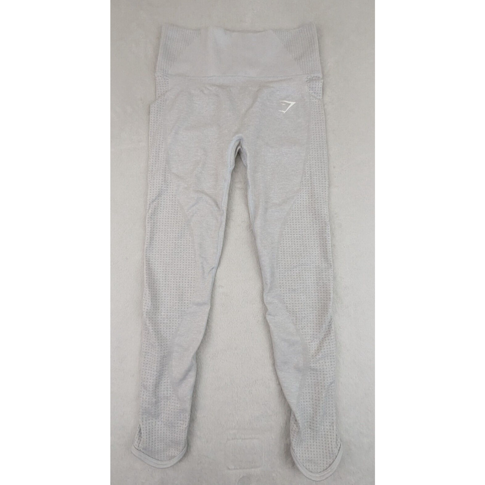 Gymshark sz S Compression Tight Leggings gray athletic women 0882